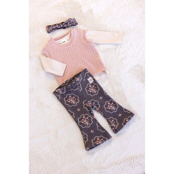 Shirt langarm Igel Blumen