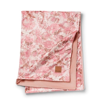 Babydecke Pearl Velvet Decke - River Rose