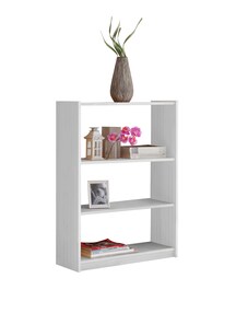 Standregal Bücherregal Kiefer Weiß, verschied. Größen