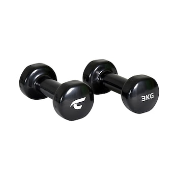Vinyl Hanteln "Beauty Bells",  2 x 3 kg 