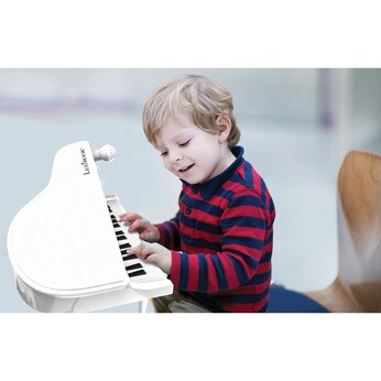 Elektronisches Mini-Klavier mit Mikrofon