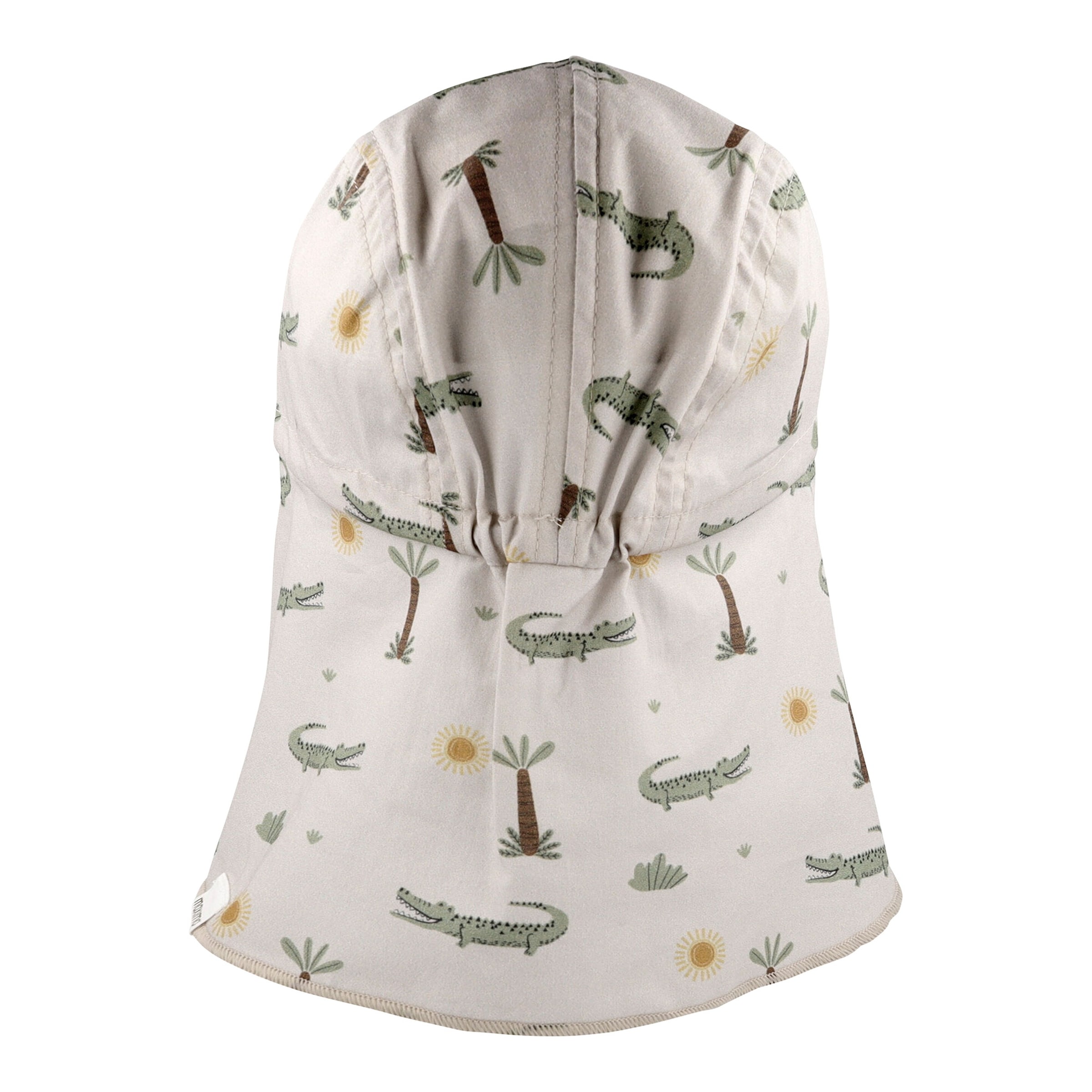 Schirmmütze mit Nackenschutz Krokodil