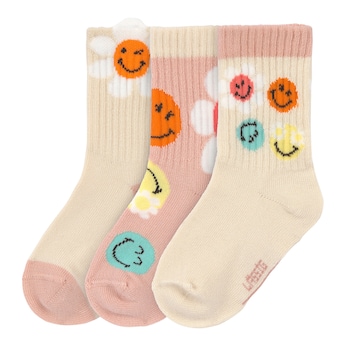 3er-Pack Socken Smileys