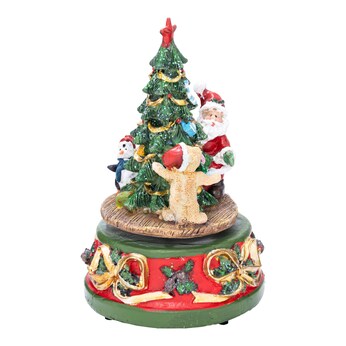 Boîte à musique «Danse autour du sapin de Noël»