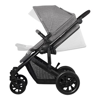 Kombikinderwagen PRIME LITE Trio-Set inkl. Babyschale MINK PRO