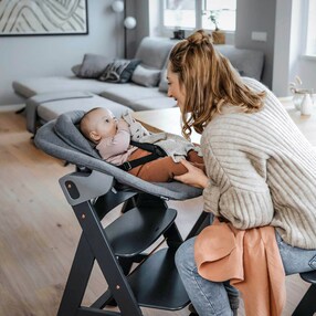 Hochstuhl Alpha + inkl. Newborn Set Plus