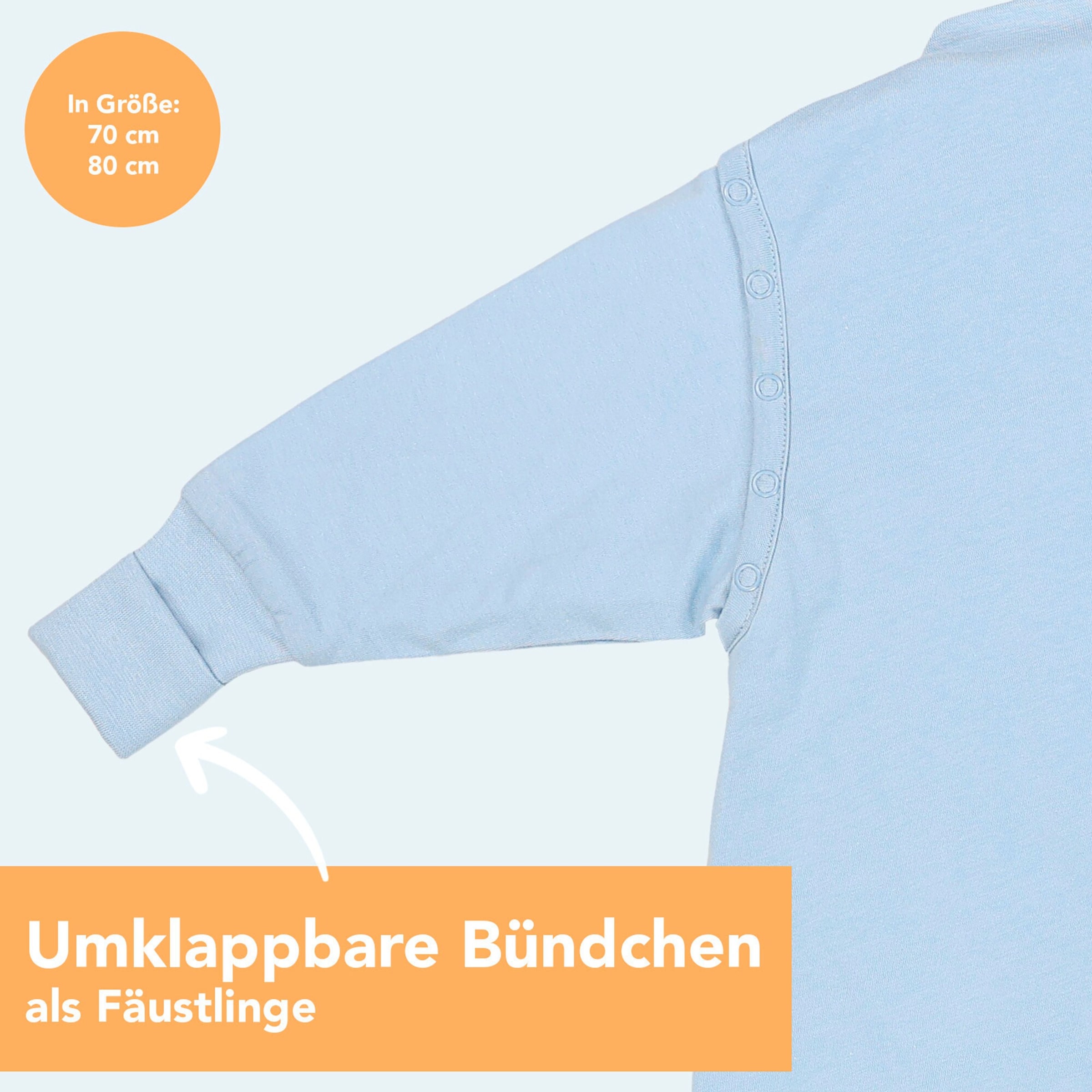 Schlummersack Schlafsack ohne Füßen 1.0 Tog
