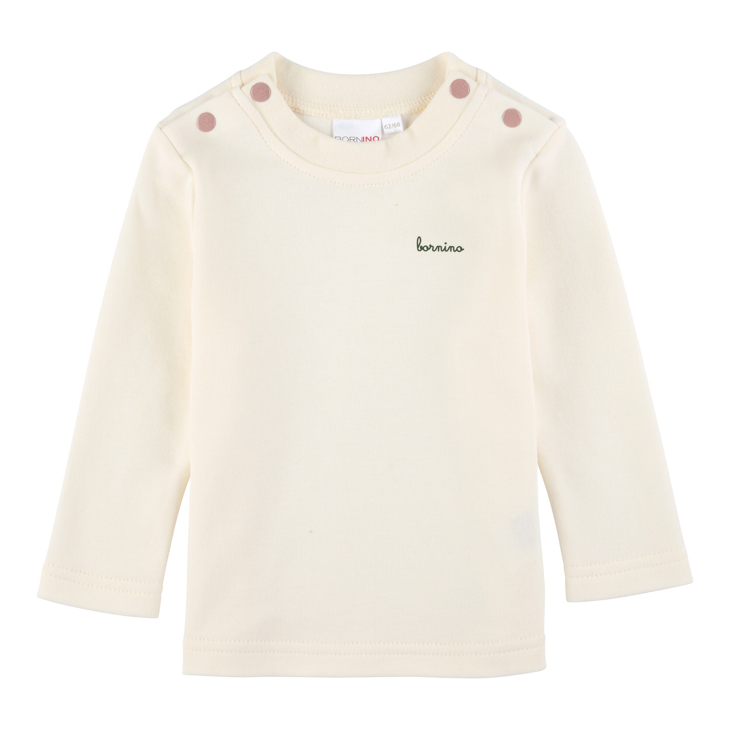 Thumbnail - Bornino Tiny Friends 2-tlg. Set Webkleid mit Shirt langarm Punkte