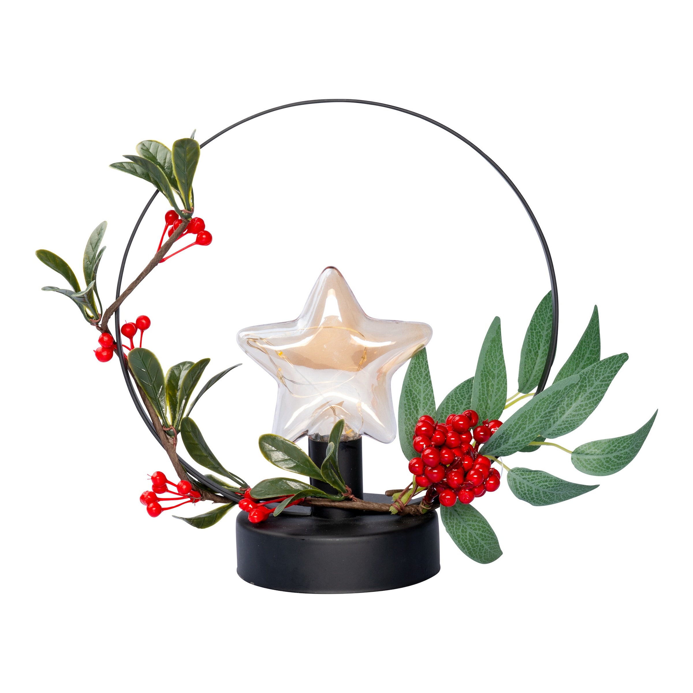 LED-Weihnachts-Dekofigur „Beeren“