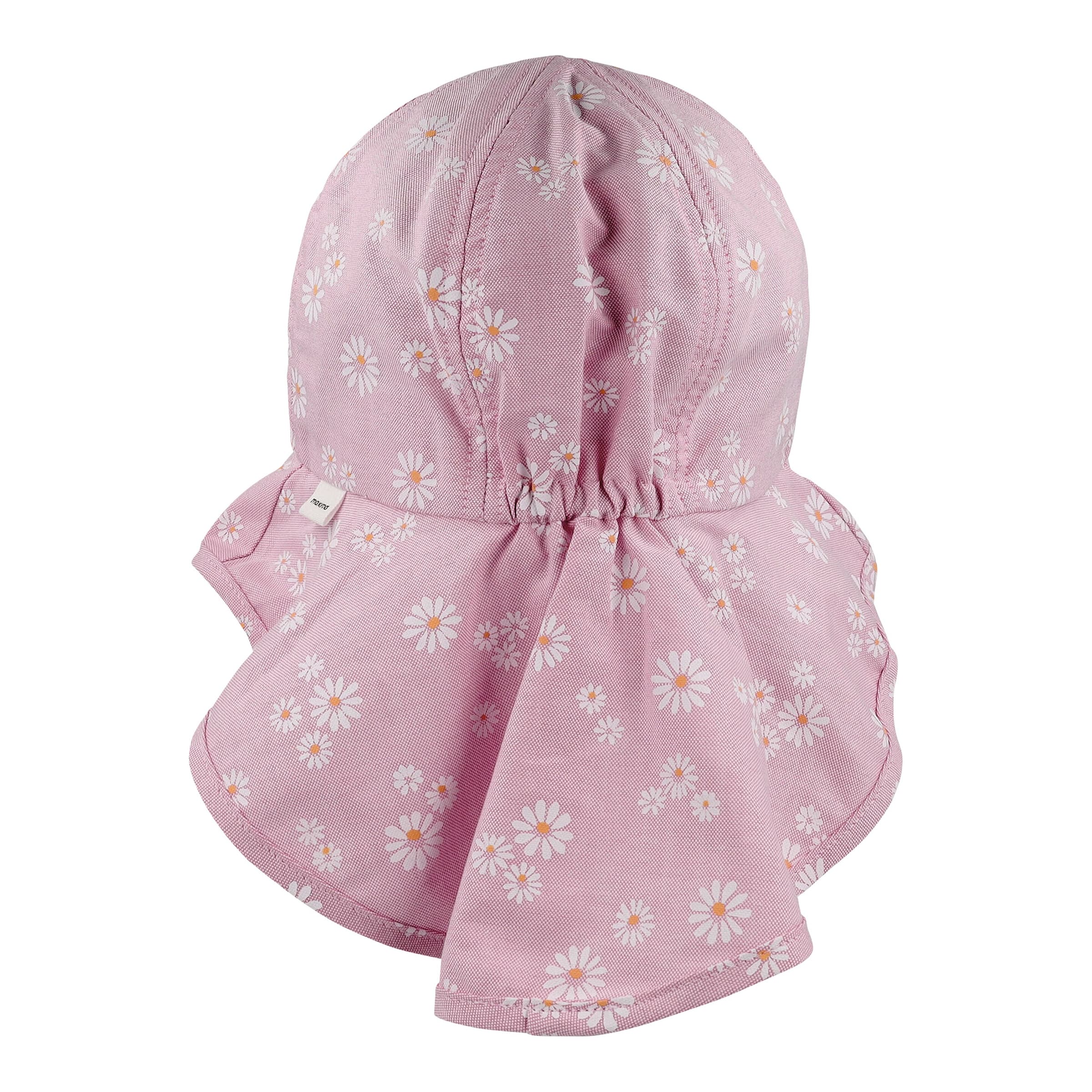 Schirmmütze mit Nackenschutz Blumen