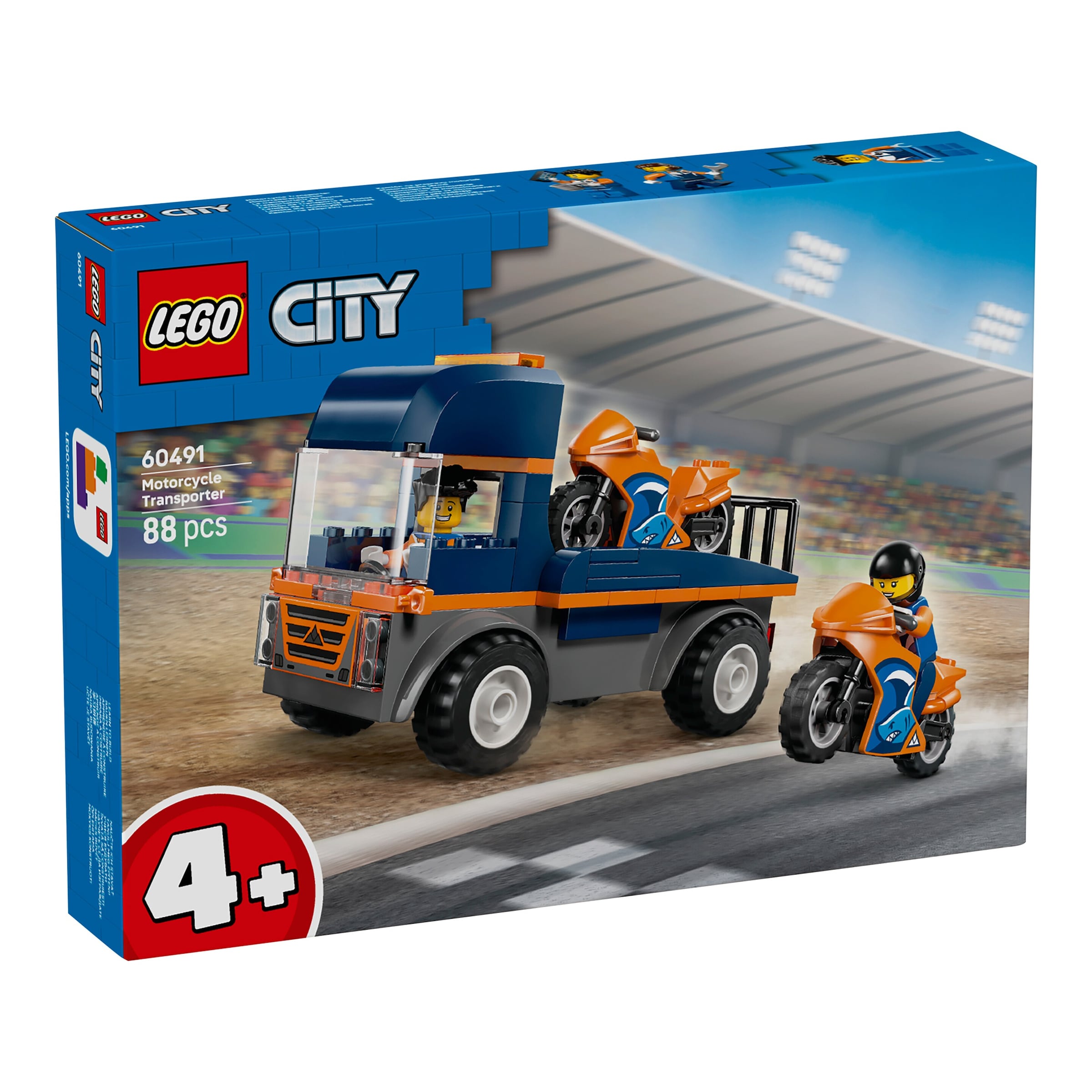Lego® City 60491 Motorradtransporter