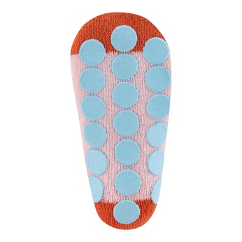 2er-Pack ABS-Socken Blumen Ringel