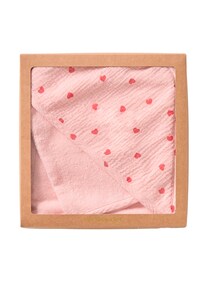 Set aus Badecape & Waschhandschuh Baby MEIN HERZ