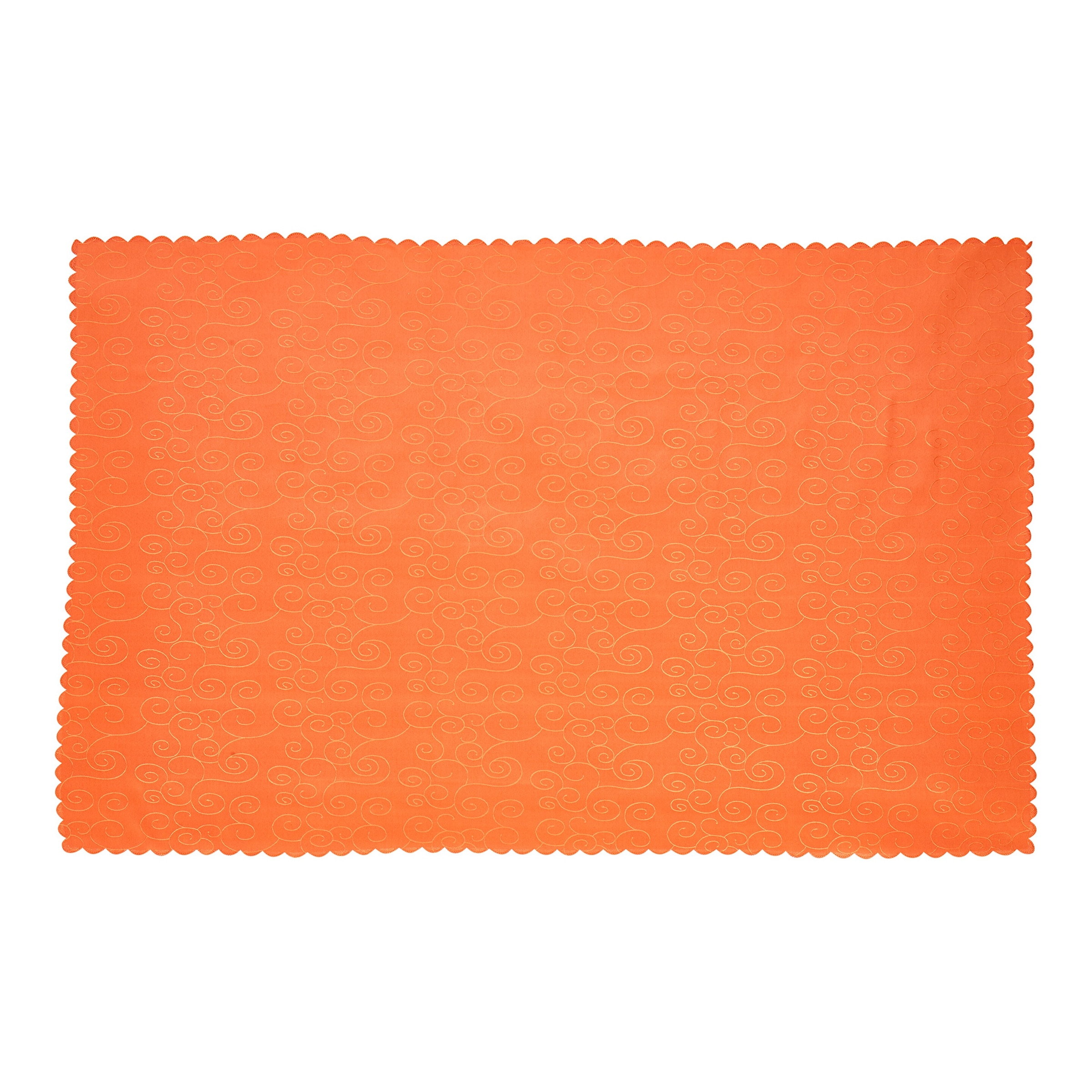 Jacquard-Tischdecke, orange