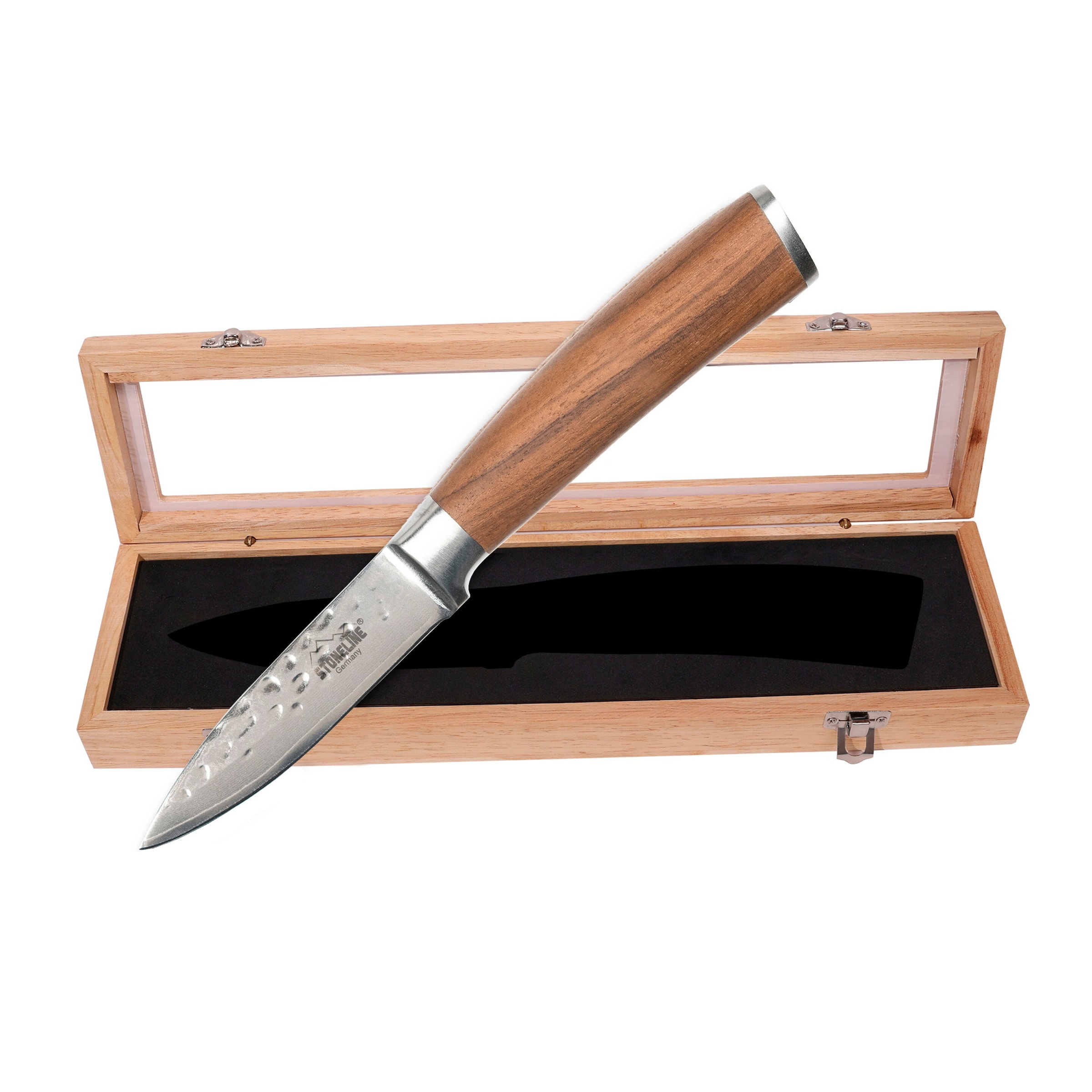 STONELINE® STONELINE Schälmesser 20 cm | 67 Lagen Damastmesser