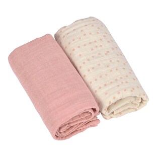 2er-Pack Mullwindeln 60x60 cm
