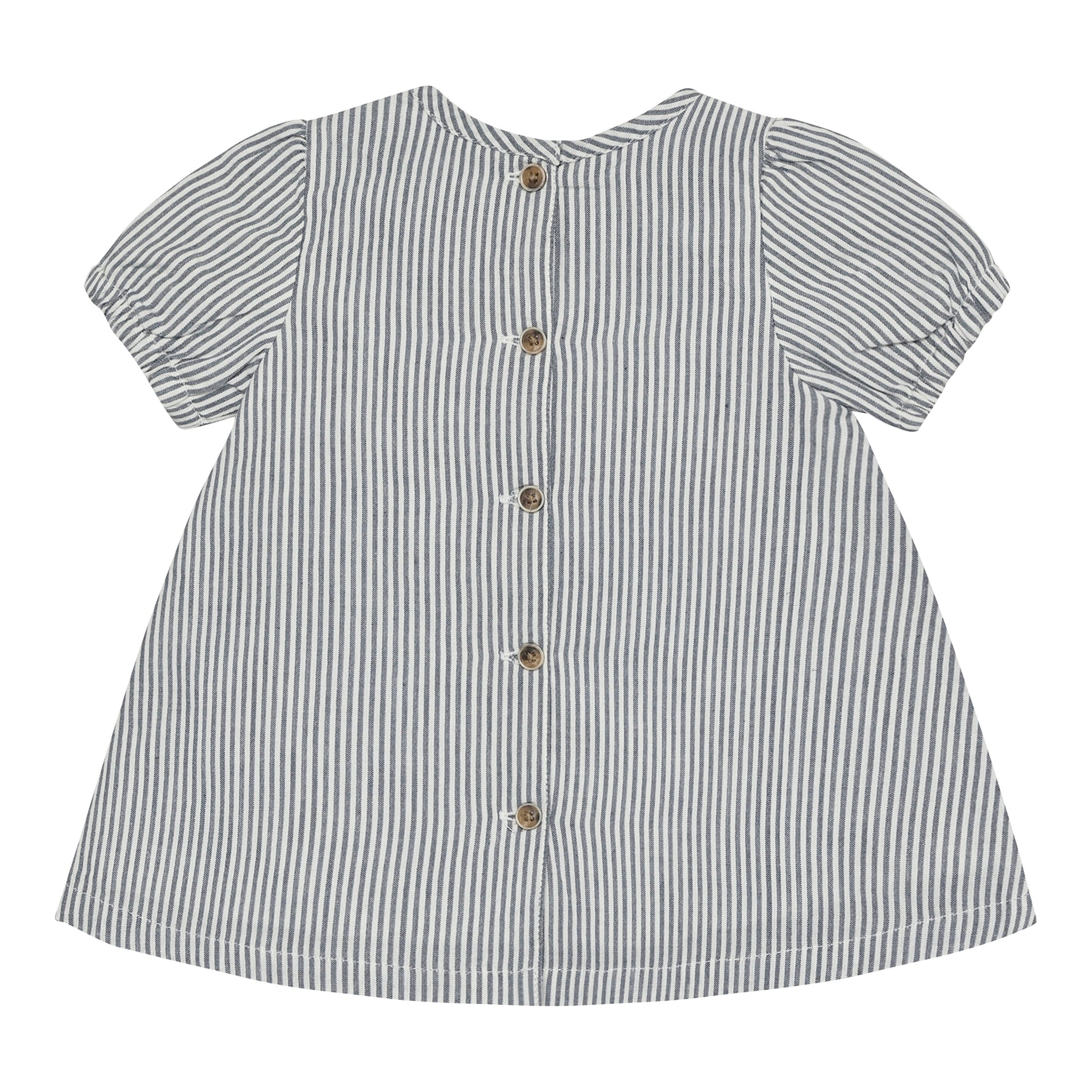 Huttelihut Kleid kurzarm Ringel