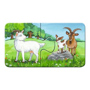 my first puzzles - Tierfamilien auf dem Bauernhof