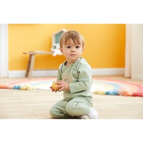 Raglanshirt Frottee-Sonne
