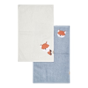 2er-Pack Kinderhandtücher 50x30 cm