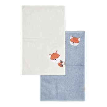 2er-Pack Kinderhandtücher 50x30 cm