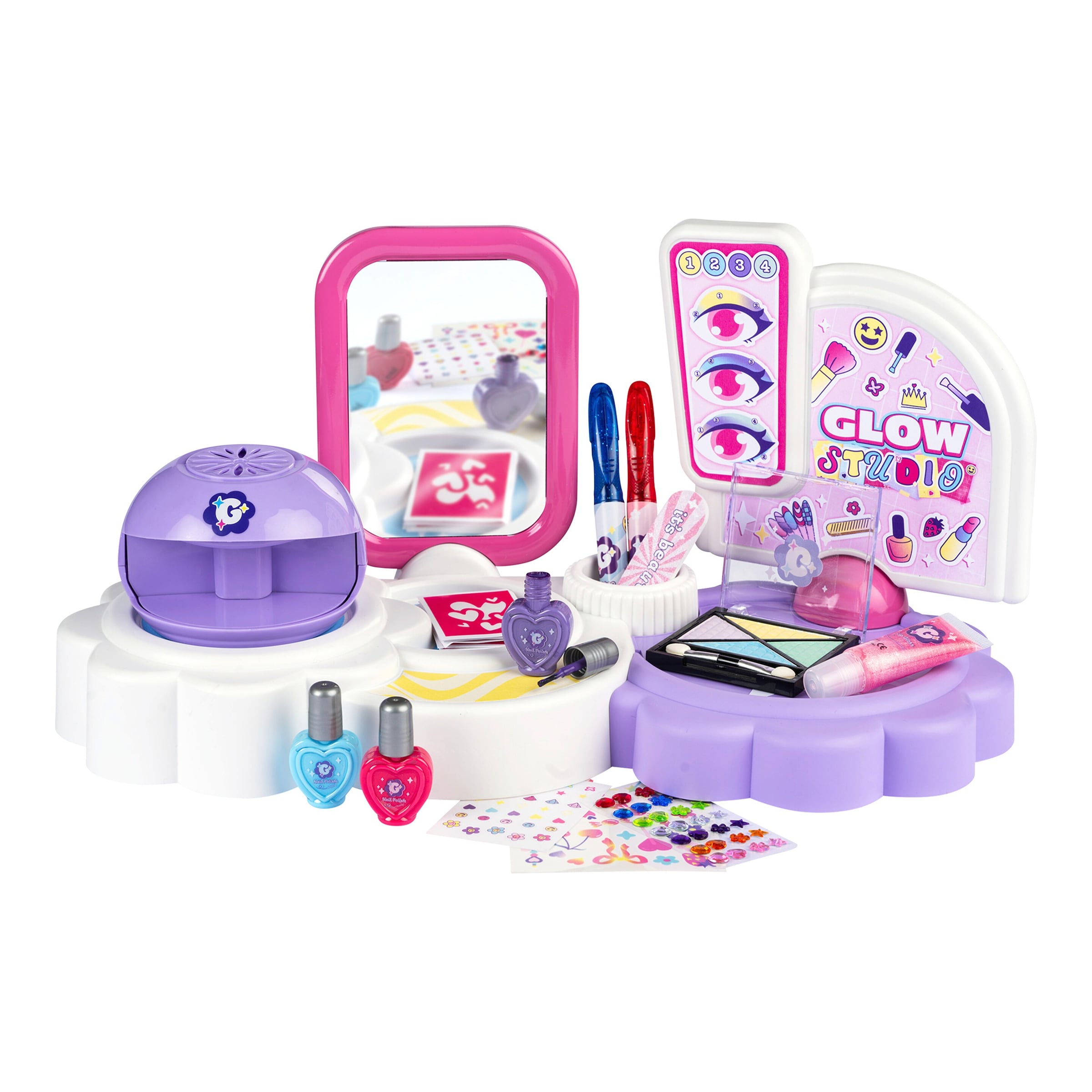 Smoby Stylingset Glow Station 3in1 GlamMeUp