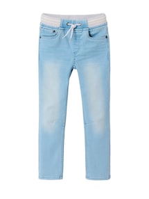 Jungen Sweathose, Denim-Optik
