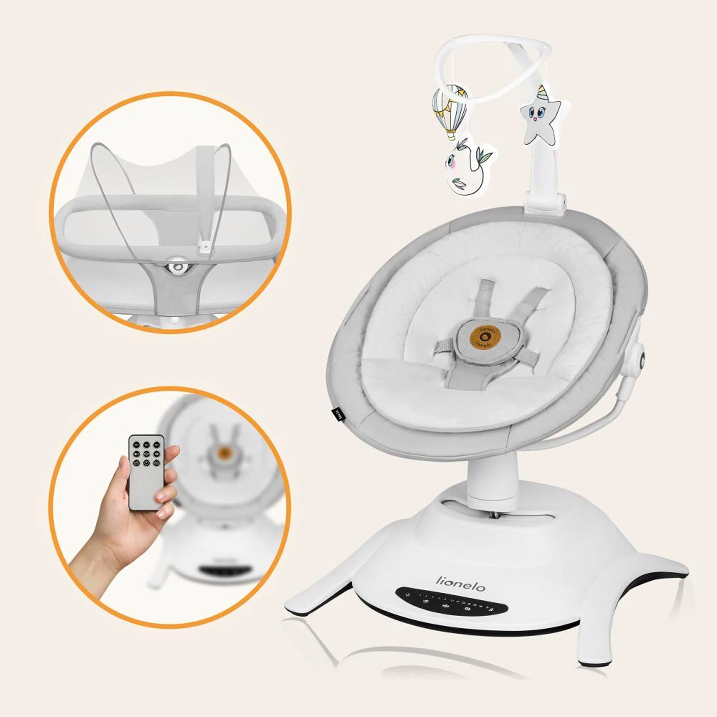 Thumbnail - Lionelo Babyschaukel Bella Set 2in1