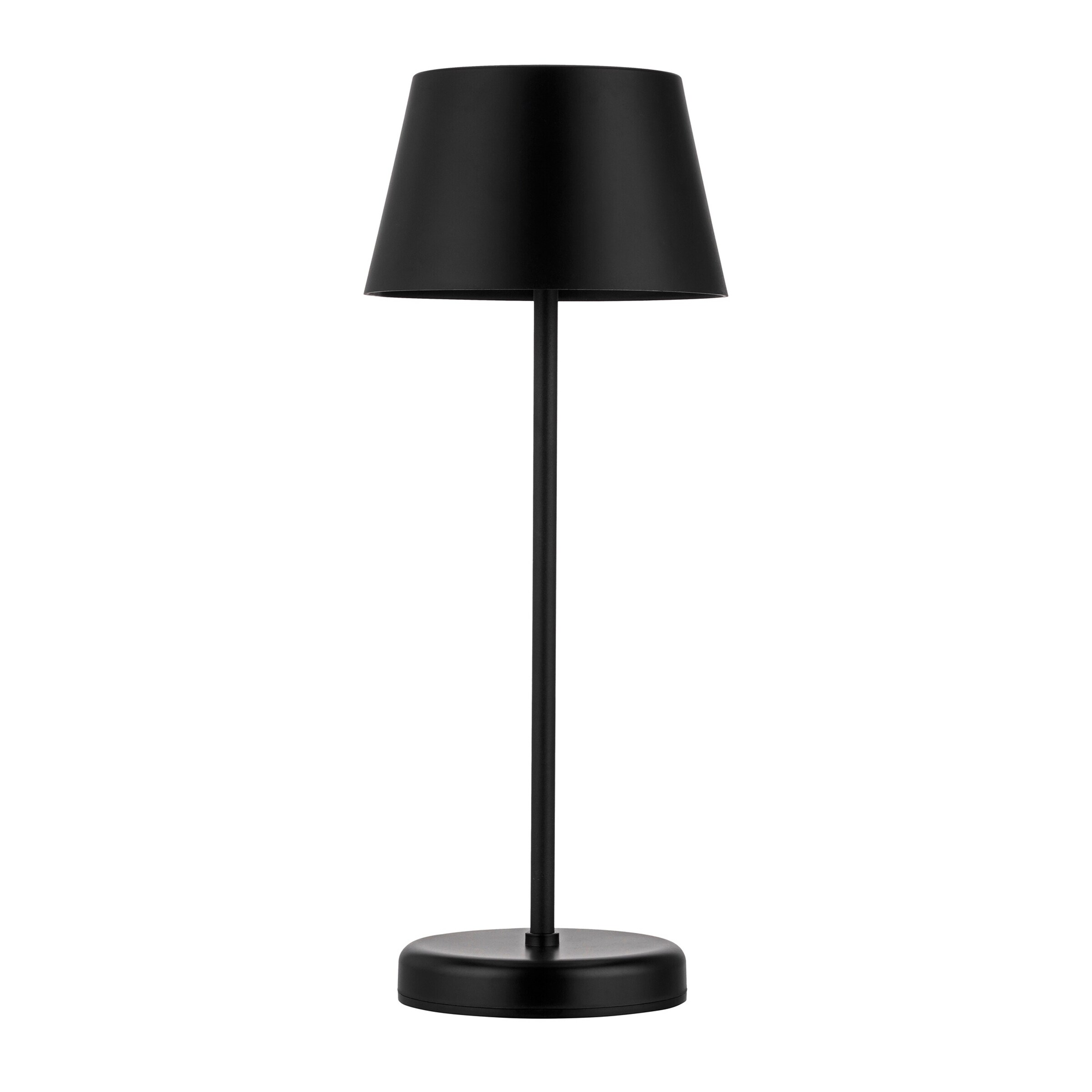 LED-Akku-Tischleuchte, schwarz