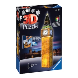 3D Puzzle "Big Ben bei Nacht", 226-teilig
