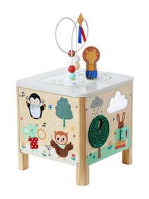 Baby Activity-Würfel aus Holz FSC®