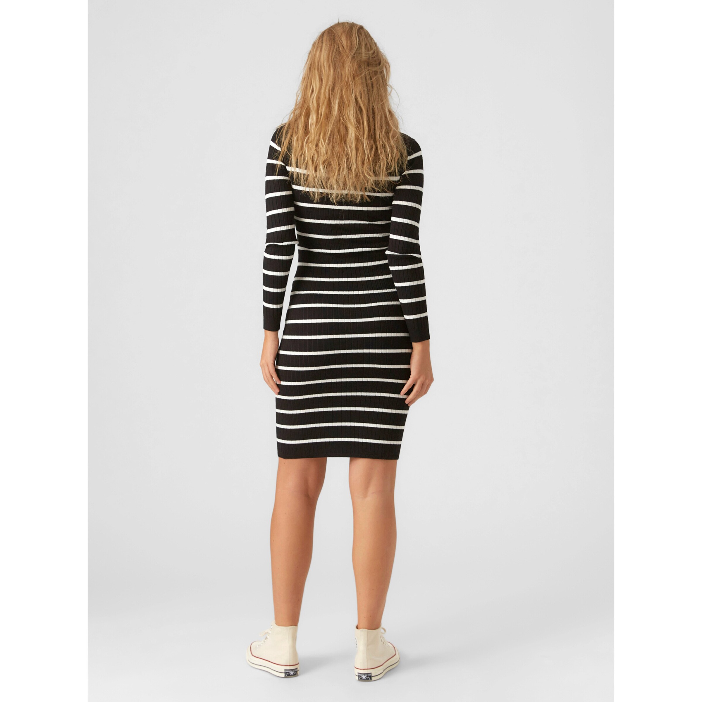 Thumbnail - Mamalicious® Umstands- und Still-Kleid Ringel Rippqualität June