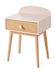 Kinderzimmer Nachttisch KONFETTI, tauschbare Griffe