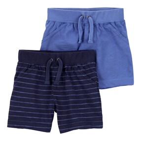 Lot de 2 shorts rayures