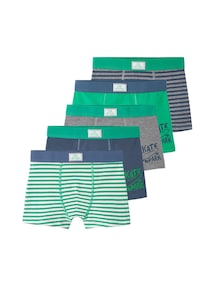 5er-Pack Jungen Boxershorts aus Stretch, Skater