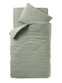 Bio-Kollektion: Baby Bettwäsche-Set aus einfarbigem Musselin