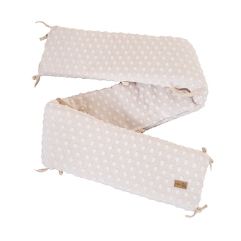 Nestchen passend für Babybetten 60x120cm oder 70x140 cm frosty almond 