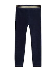 Mädchen Cord-Leggings