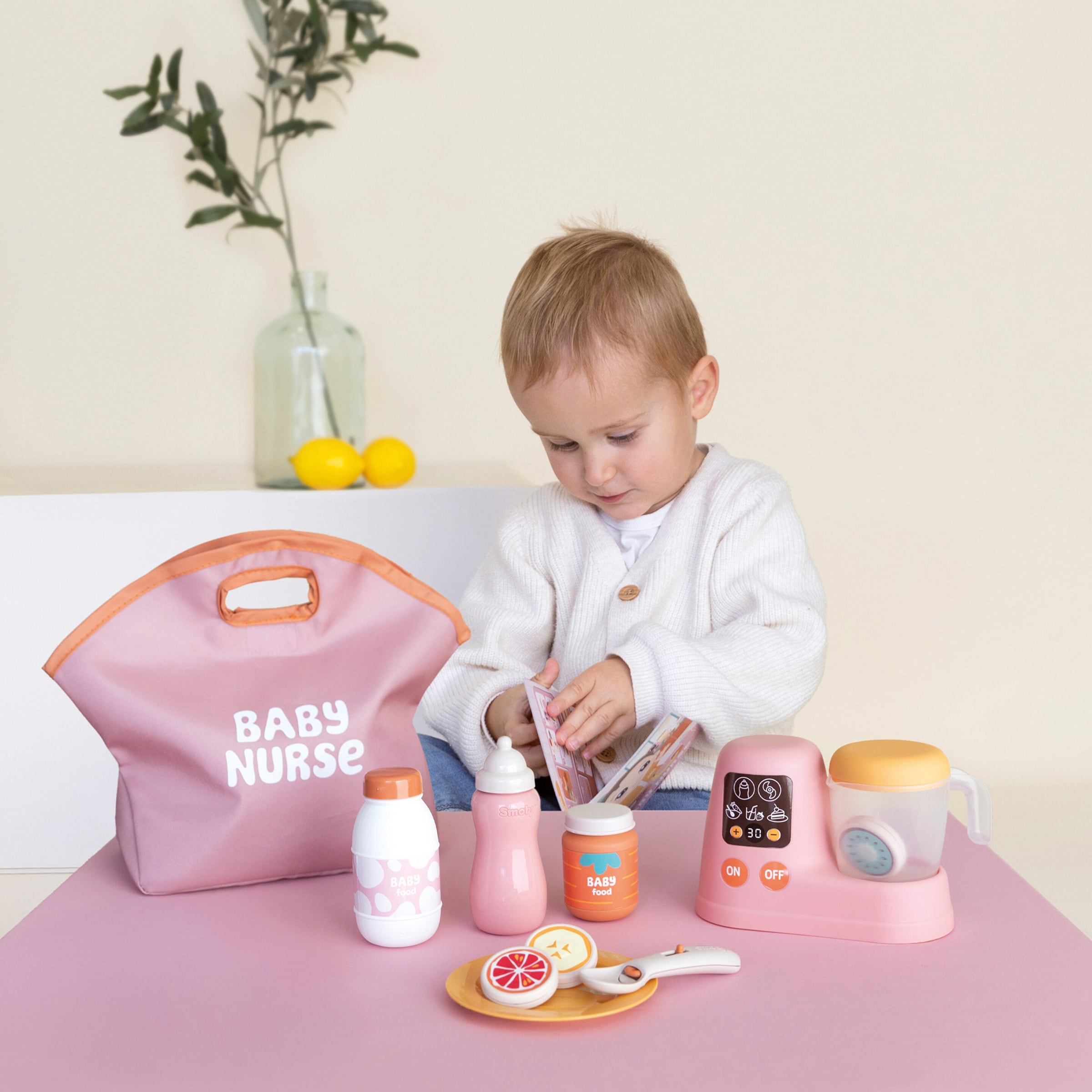 Puppen-Fütterset Baby Nurse