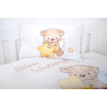 Flanell Wende-Bettwäsche 40x60 / 100/135 cm