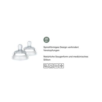 2-er Pack Trinksauger, ab 6 M
