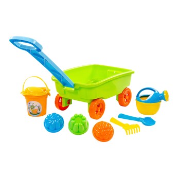 Sandspielzeug-Set Handwagen klein