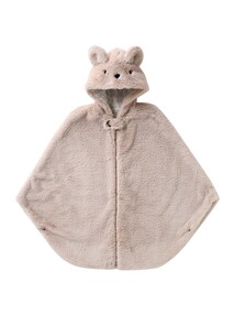Baby Poncho mit Kapuze für Babyschale / Babytrage