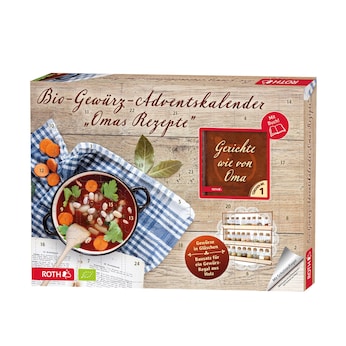 Bio-Gewürz-Adventskalender "Omas Rezepte"