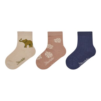 3er-Pack Socken Safari