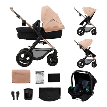 Kombikinderwagen MOOV 2 Air Trio-Set inkl. Babyschale MINK PRO