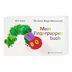 Mon livre marionnette Die kleine Raupe Nimmersatt