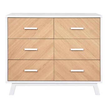 Wickelkommode Venice Fishbone White