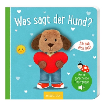 Soundbilderbuch Meine sprechende Fingerpuppe: Was sagt der Hund?
