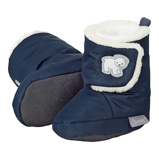 Chaussures d’hiver avec fermeture à scratch ours polaire